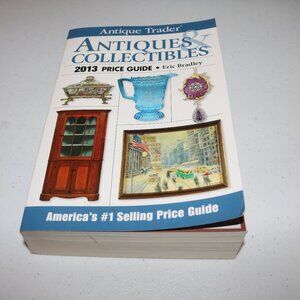 Antique Trader 2013 Antiques Collectibles Price Guide paperback book good shape